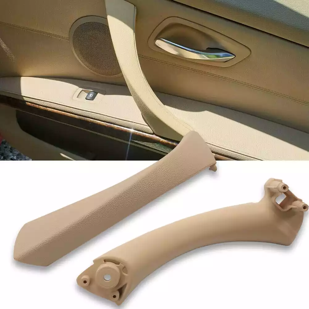 DMB11015-bmw-e90-e91-keleivio-duru-rankena-komplektas-sviesus-beige-dvieju-daliu-1