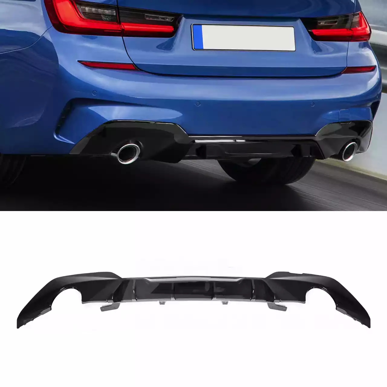 DMB18016-bmw-g20-g21-330i-330-galinio-buferio-difuzorius-juodas-blizgus-competition-1