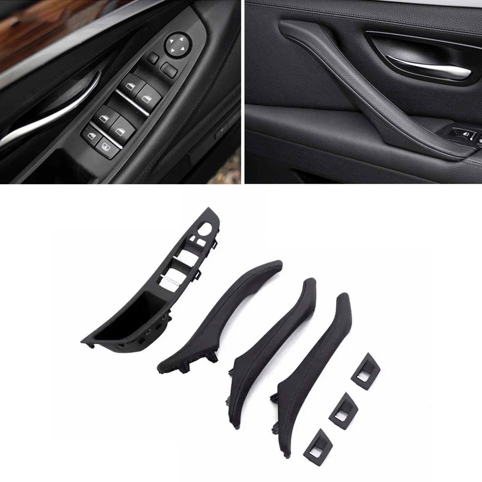 DMB24010-bmw-f10-f11-juodos-spalvos-salono-duru-rankenu-komplektas-1