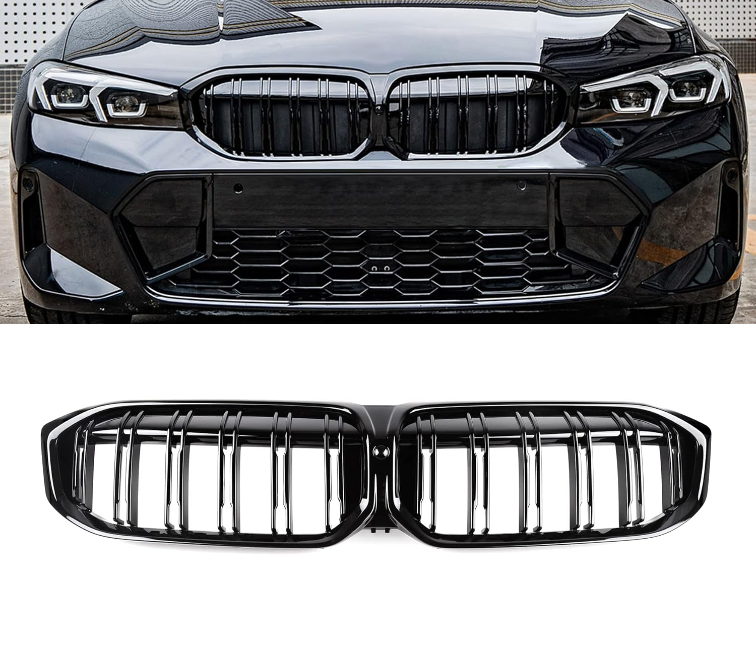 DMB65007-bmw-g20-g21-juodos-blizgios-dvigubos-groteles-facelift-lci (1)